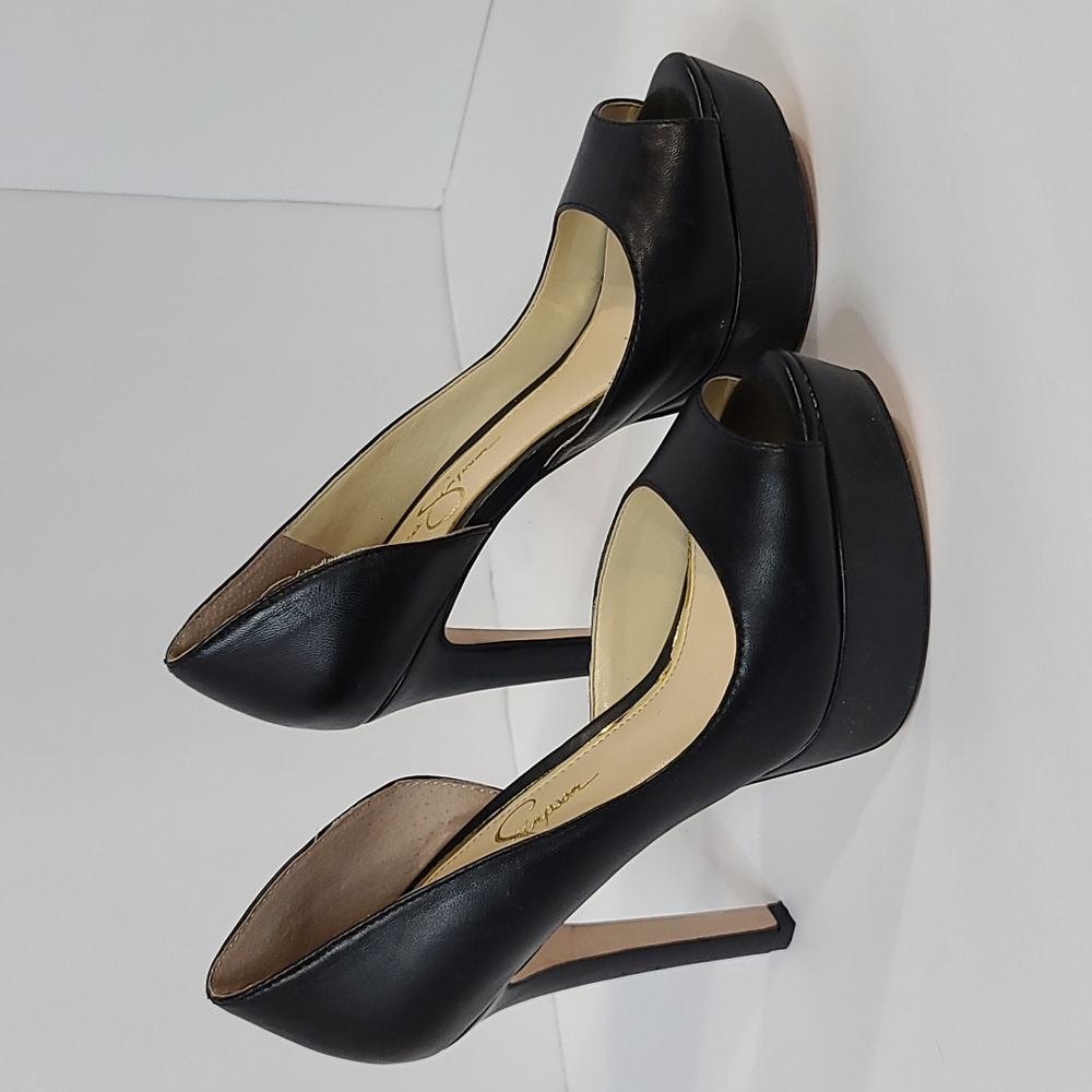 Jessica Simpson Black High Heels